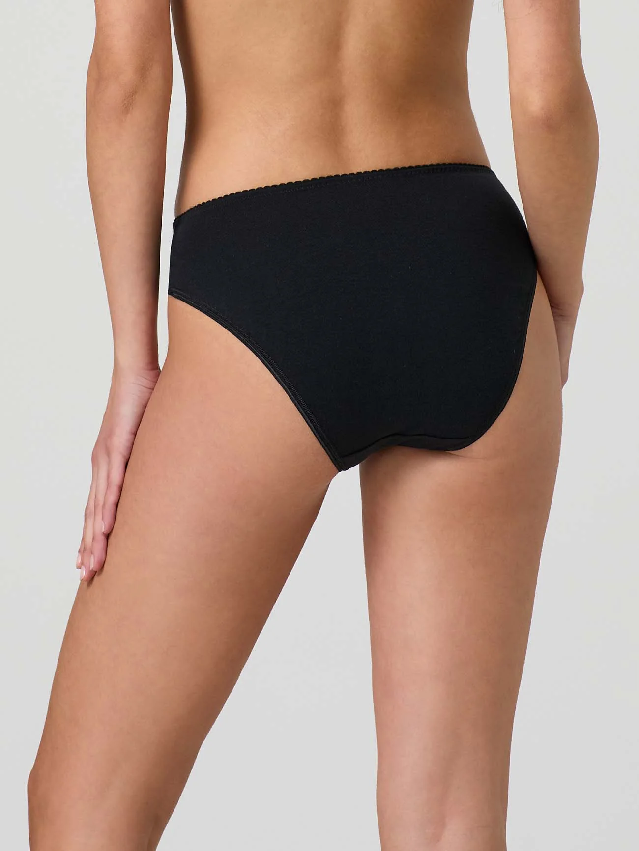 Slip in cotone modal e pizzo frontale - Image 13