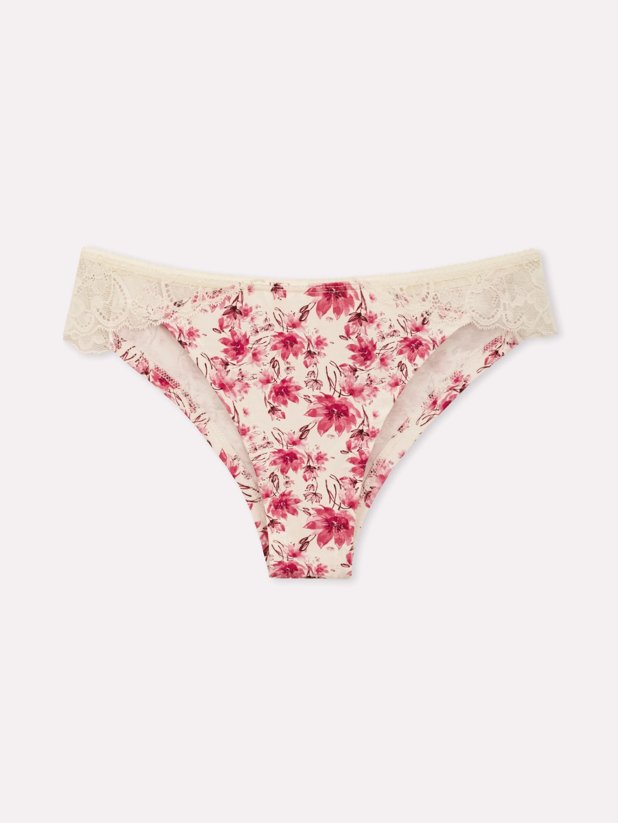 Brasiliana a fiori con pizzo serie Desiderio - Image 8