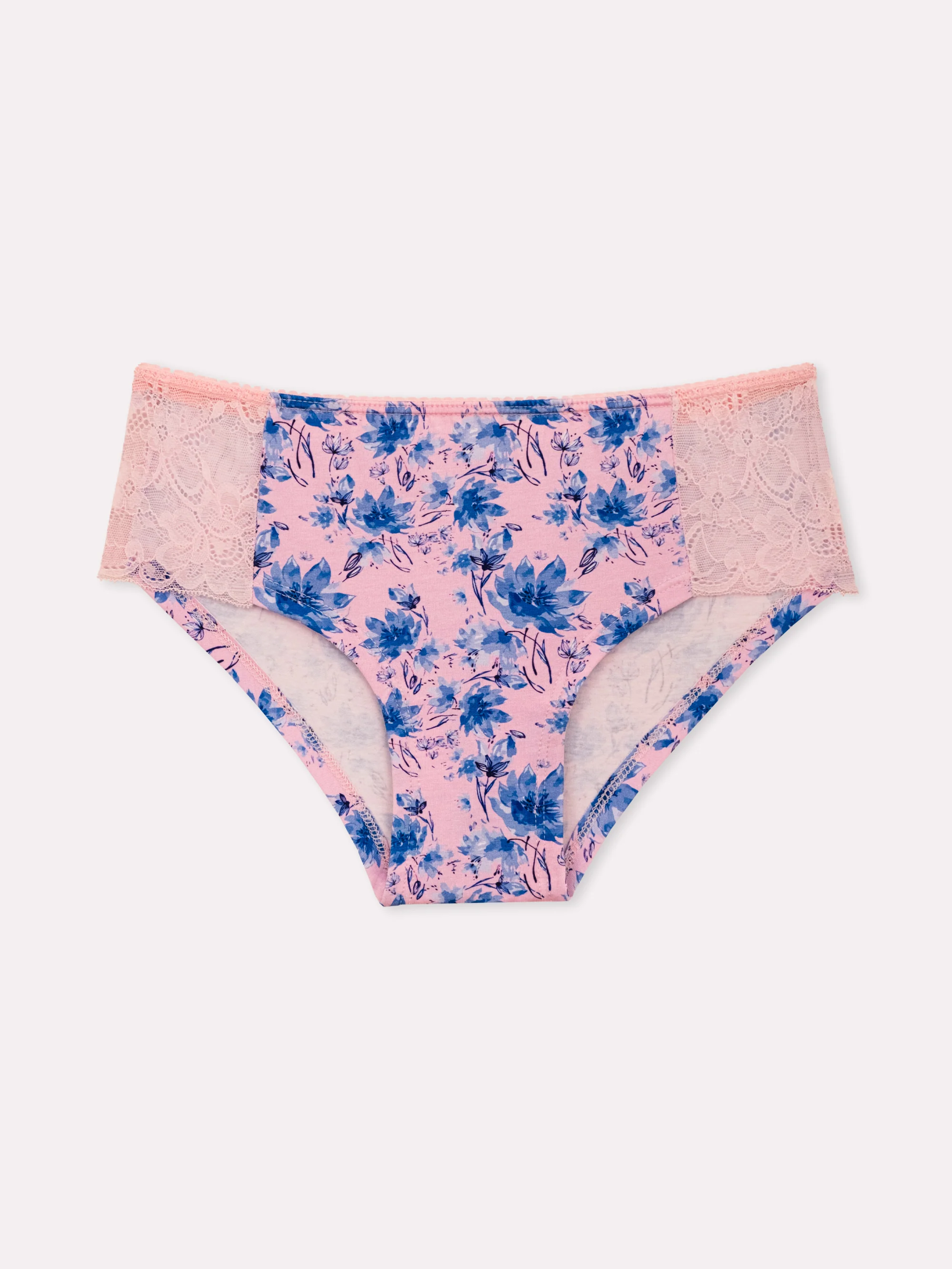Midi a fiori con pizzo serie Desiderio - Image 2
